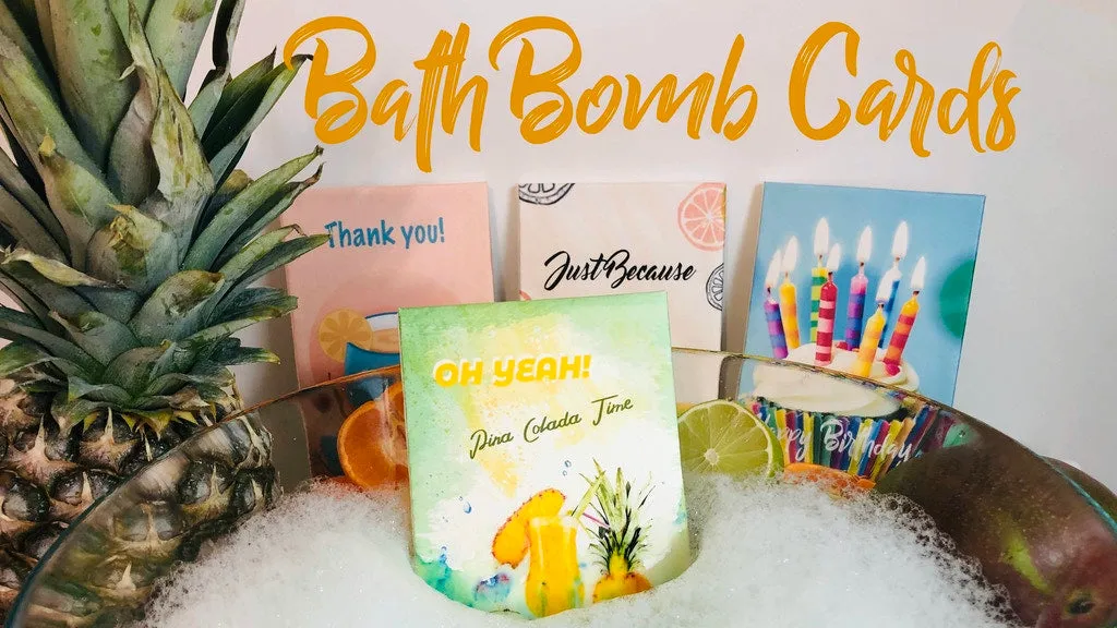 BathBomb Cards product