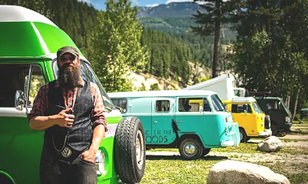Camping in the Woods product