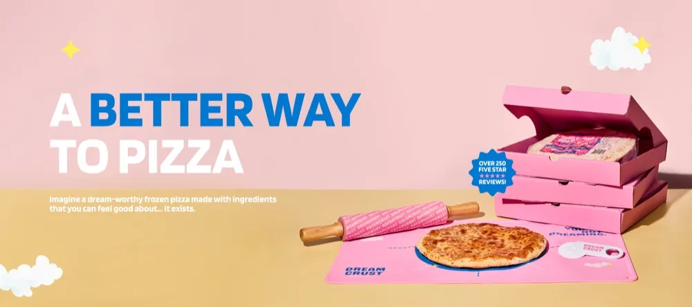Dreamcrust Pizza product