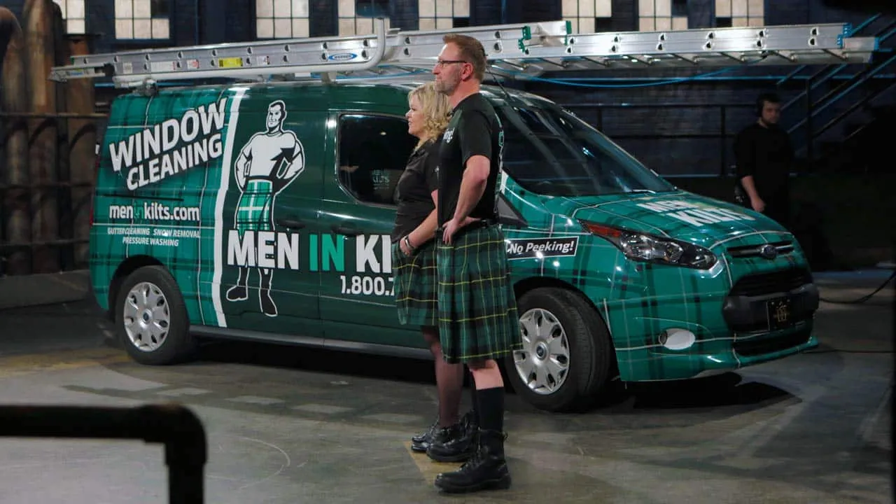 Men In Kilts Window Cleaning product