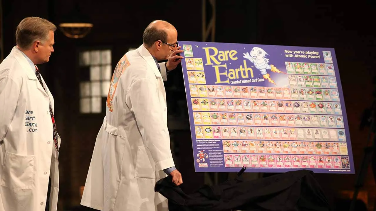 Rare Earth Chemical Element Card Game product