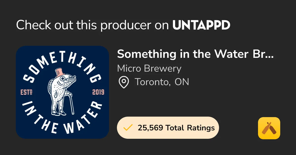 Something In The Water product