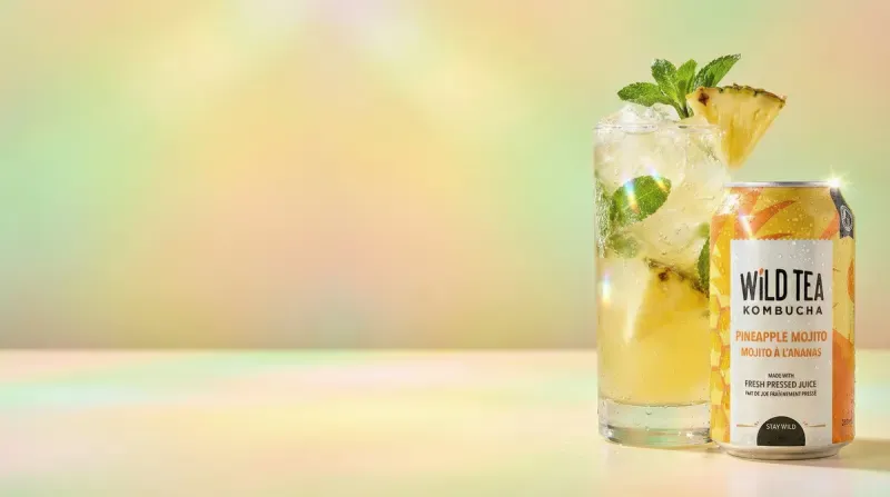 Wild Tea Kombucha product